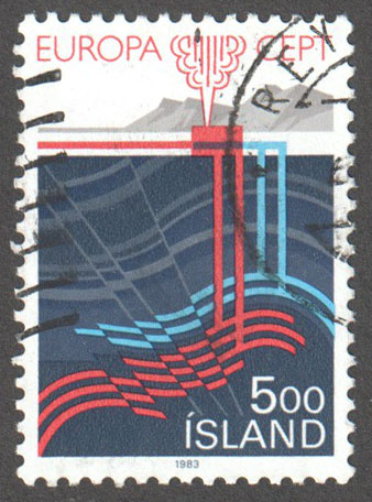 Iceland Scott 573 Used - Click Image to Close